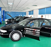 北京万通汽修学校美容实训大厅